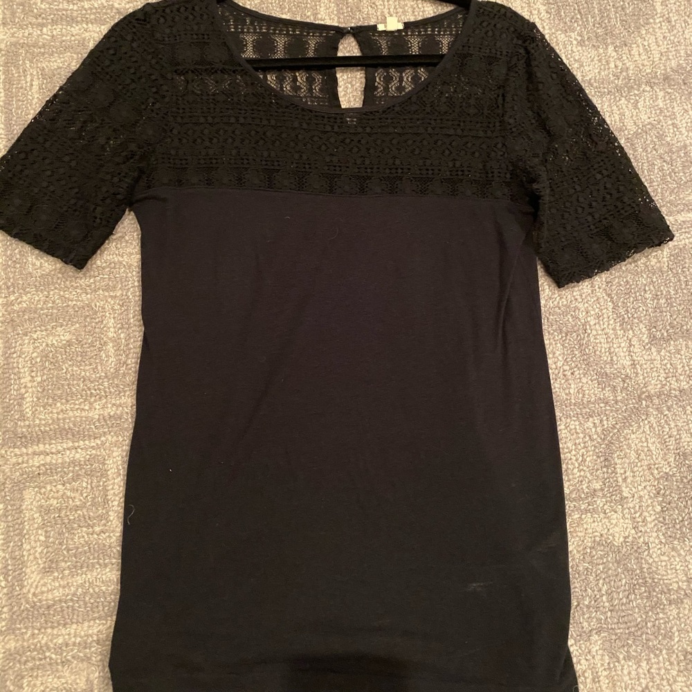 J.Crew Retail Store Purchase, Lace Knit Tee